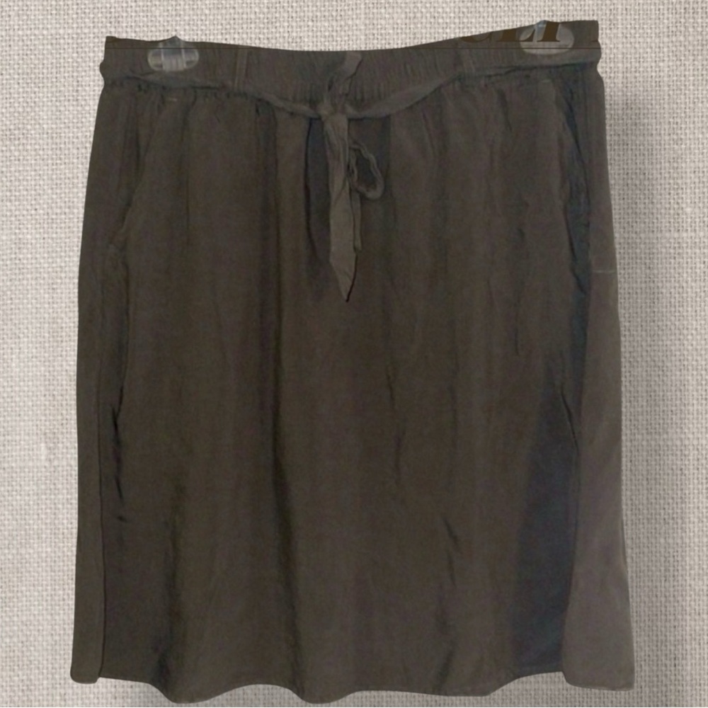 🌺SOYA-CONCEPT OLIVE BELTED MINI SKIRT
